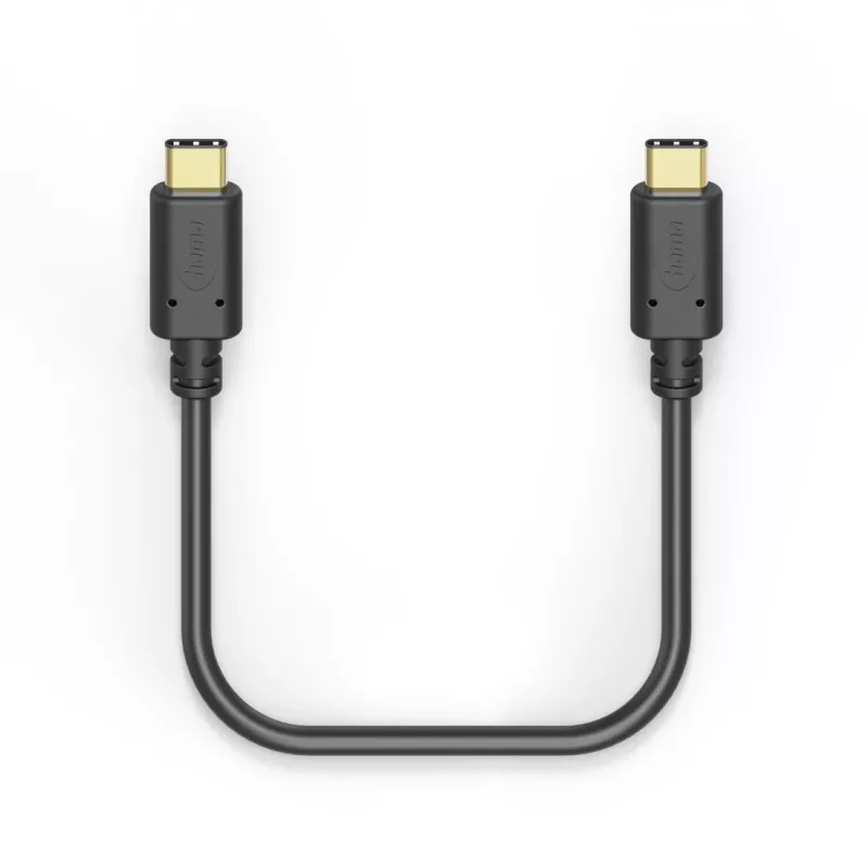 Hama 00201591 USB laidas USB 2.0 1,5 m USB C Juodas