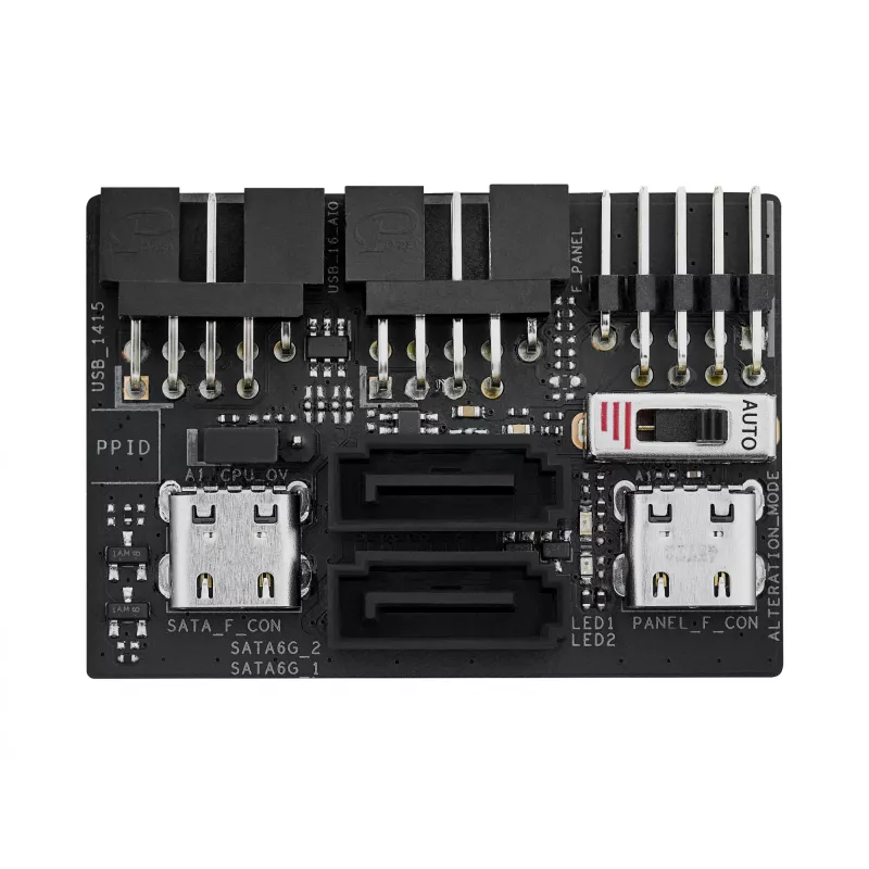 Pagrindinė plokštė ASUS ROG STRIX X870-I GAMING WIFI mini ITX · AMD X870 · Socket AM5 · DDR5 · 2 DIMM · Wi‑Fi 7 · Bluetooth 5.4
