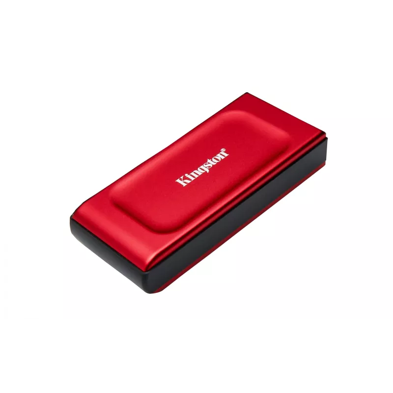 Kingston Technology 2TB XS1000 raudonas išorinis USB 3.2 Gen 2 nešiojamasis kietojo kūno diskas