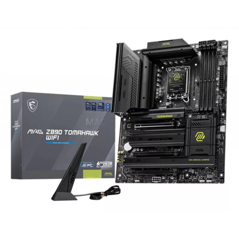MSI MAG Z890 TOMAHAWK WIFI pagrindinė plokštė Intel Z890 LGA 1851 (Socket V1) ATX