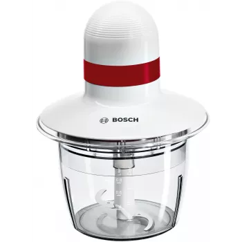 Bosch MMRP1000 elektrinis maisto smulkintuvas 0,8 l 400 W raudonas, permatomas, baltas