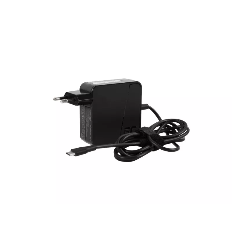 GREEN CELL Universalus 65 W maitinimo adapteris/inverteris, juodas