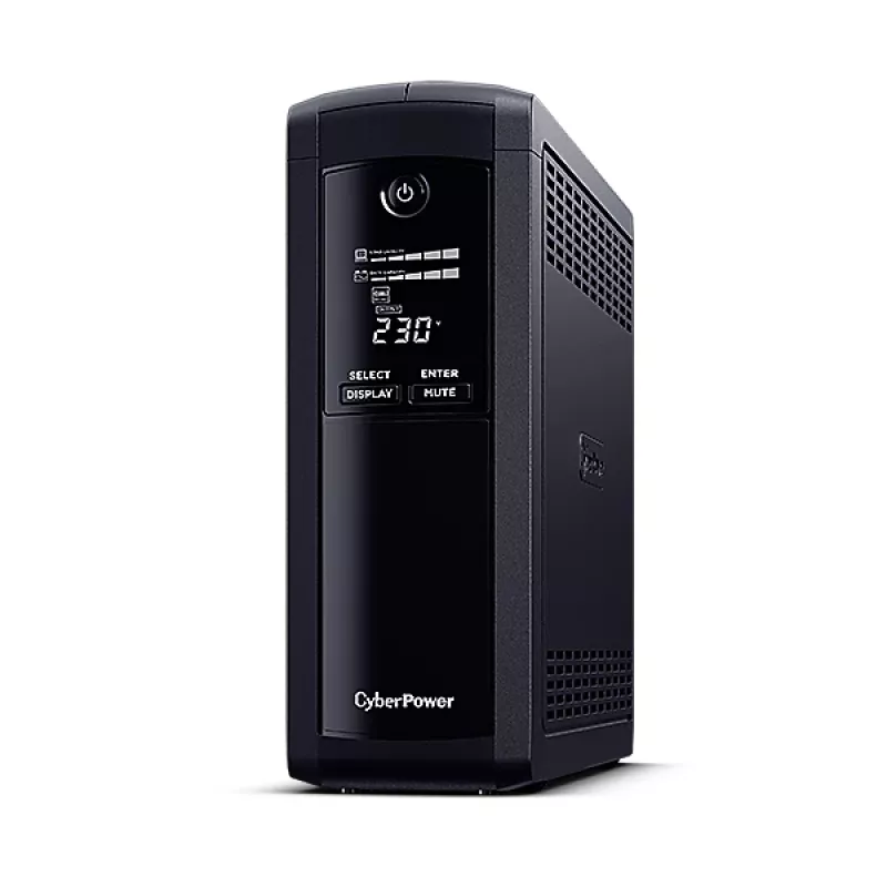 CyberPower VP1600ELCD nepertraukiamo maitinimo šaltinis (UPS) Line-Interactive 1,6 kVA 960 W 5 kintamosios srovės lizdų