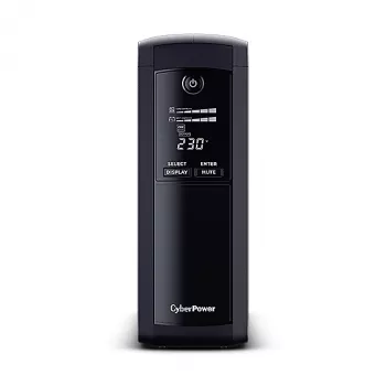 CyberPower VP1600ELCD nepertraukiamo maitinimo šaltinis (UPS) Line-Interactive 1,6 kVA 960 W 5 kintamosios srovės lizdų