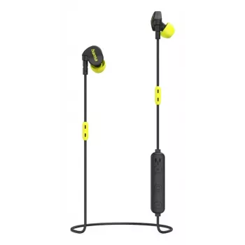 Hama Freedom Athletics II Ausinės Belaidės Užkabinamos, Įdedamos Skambučiams / Muzikai Bluetooth Juoda, Geltona