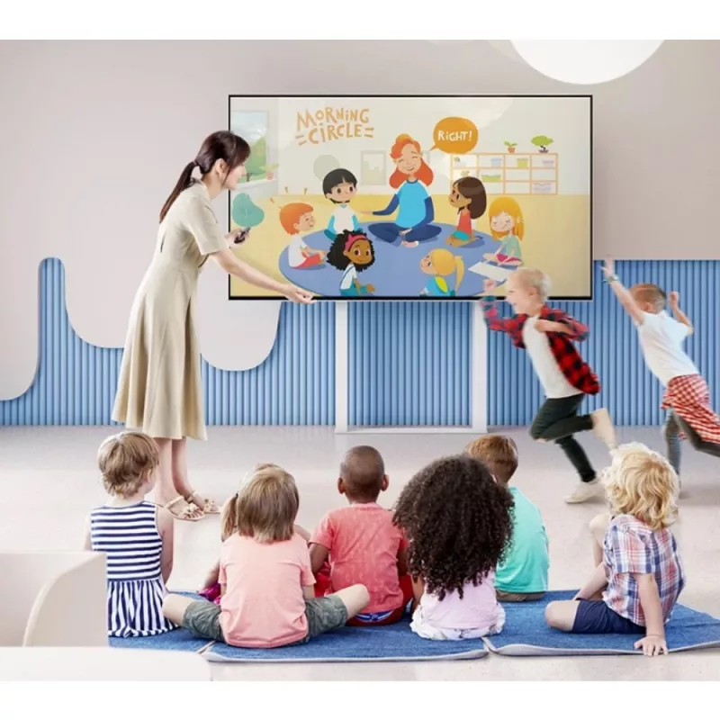 Techly ICA-TR68MW TV laikiklis/stovas 2.54 m (100 colių) Juoda