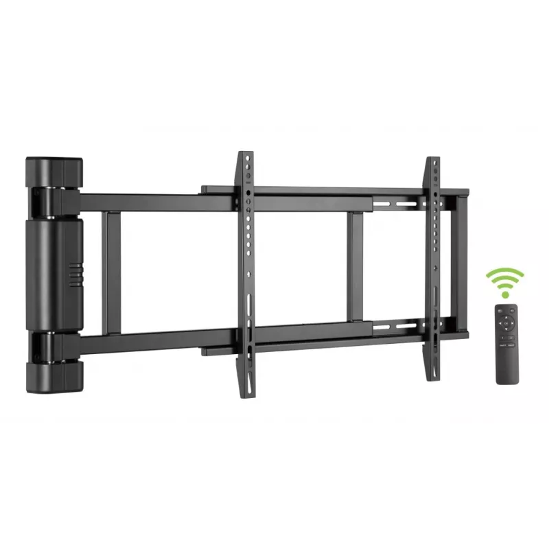 TV sieninis laikiklis TECHLY 368697 32–75 colių ekranams, elektrinis reguliavimas, maks. apkrova 50 kg