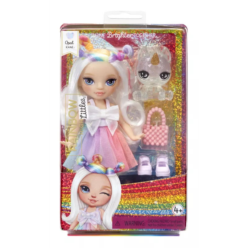 Rainbow High Littles lėlės – Opal (Rainbow), Mados lėlė, Moteriška, 4 m., Berniukams/Mergaitėms, 13,9 mm, Įvairiaspalvė