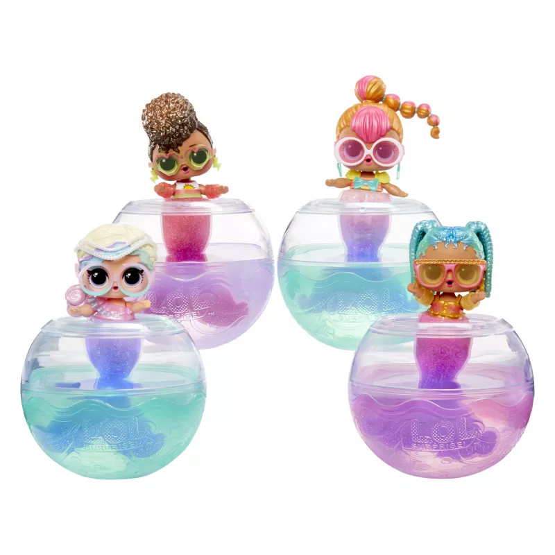 L.O.L. Surprise Mermaids Tots - Pasigamink savo spalvą keičiančias uodegas