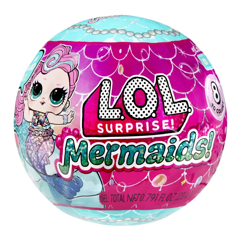 L.O.L. Surprise Mermaids Tots - Pasigamink savo spalvą keičiančias uodegas