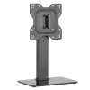 Techly ICA-LCD 323S monitor mount / stand 109.2 cm (43 inch) Desk Juoda