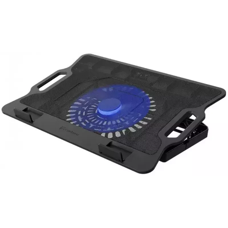Nešiojamojo kompiuterio aušinimo padėklas NATEC DIPPER 2 iki 17,3 col. (43,9 cm), 1 ventiliatorius 18 cm, 650 aps./min., USB, juodas