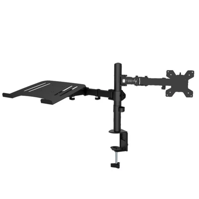 Techly ICA-LCD 174NB monitoriaus laikiklis / stovas 81,3 cm (32 col.) Stalinis Juodas