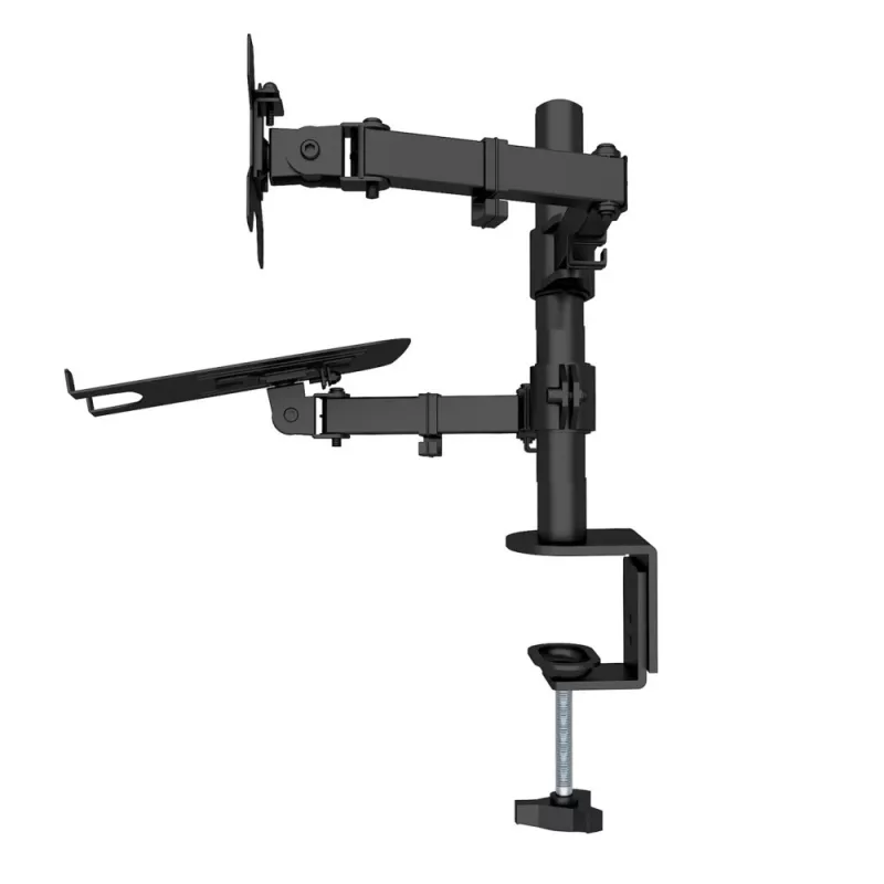 Techly ICA-LCD 174NB monitoriaus laikiklis / stovas 81,3 cm (32 col.) Stalinis Juodas