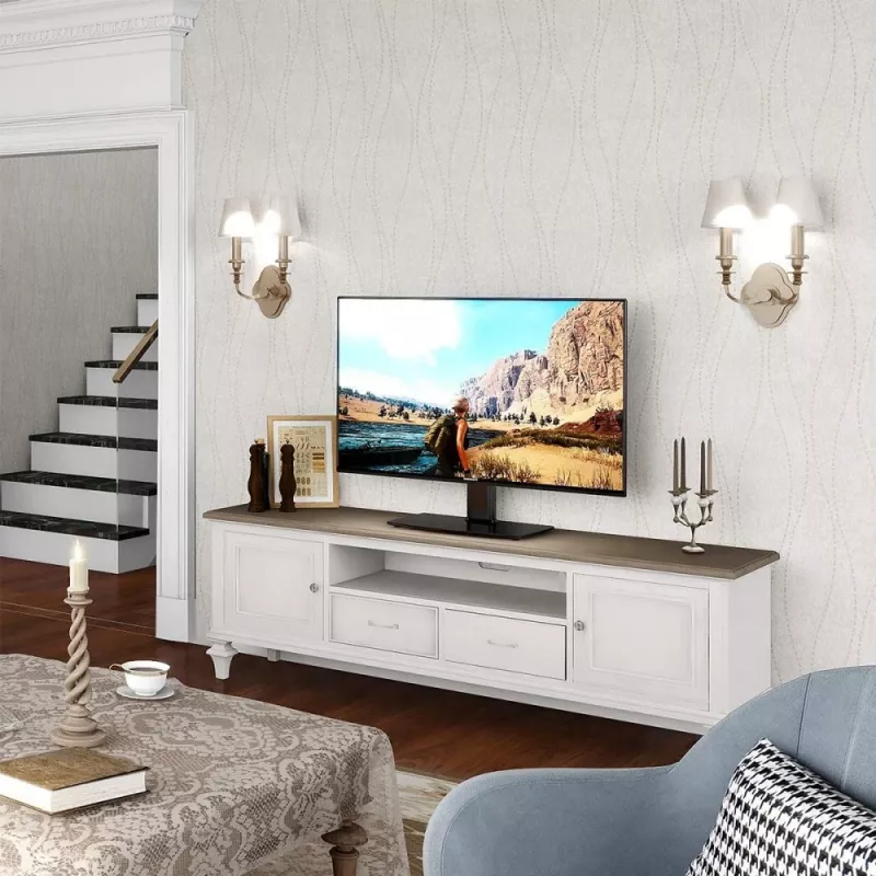 Techly ICA-LCD S07L TV laikiklis/stovas 165,1 cm (65 colių) juodas