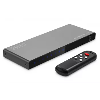 DIGITUS 5x1 HDMI jungiklis. 8K/60Hz (4:4:4). HDR. HDCP2.3
