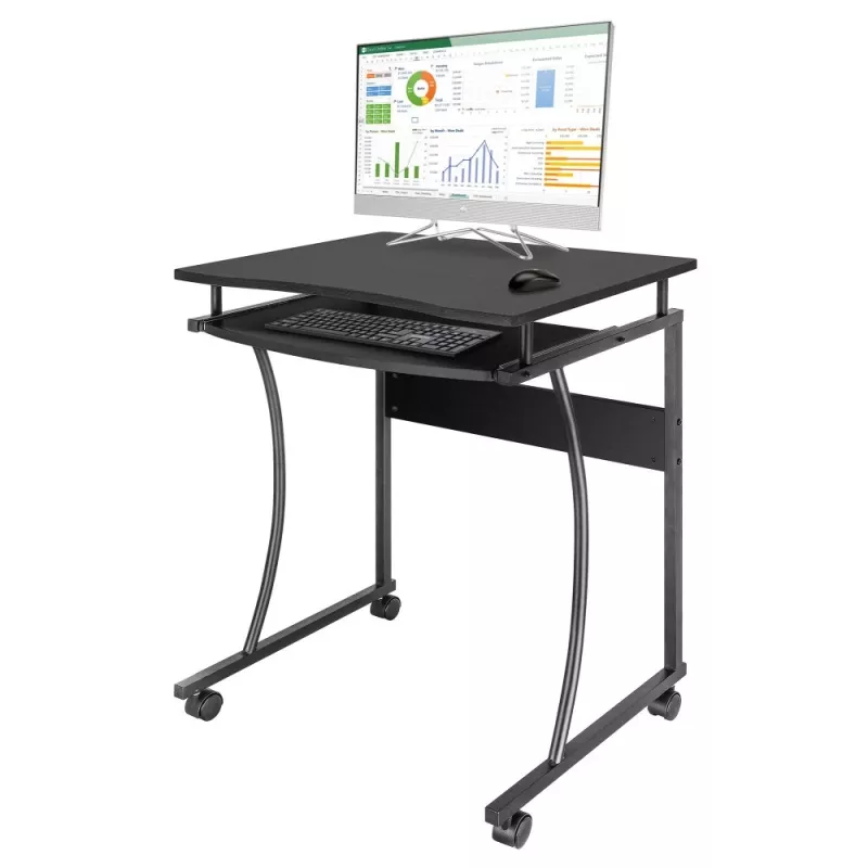 Techly ICA-TB 131B kompiuterio stalas juodas
