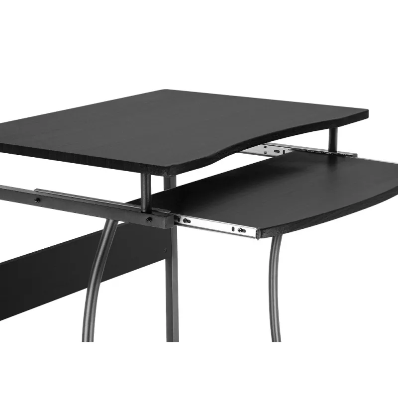 Techly ICA-TB 131B kompiuterio stalas juodas