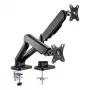 Techly ICA-LCD 462B monitoriaus laikiklis / stovas 81,3 cm (32 colių) Stalinis Juodas