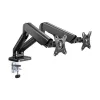 Techly ICA-LCD 462B monitoriaus laikiklis / stovas 81,3 cm (32 colių) Stalinis Juodas
