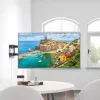 Techly ICA-PLB 490 TV laikiklis/stovas 2,03 m (80 colių) juodas
