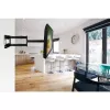Techly ICA-PLB 490 TV laikiklis/stovas 2,03 m (80 colių) juodas