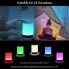 Stalinė lempa Techly I-LED TOUCH 1.6 W balta LED jutiklinis valdymas