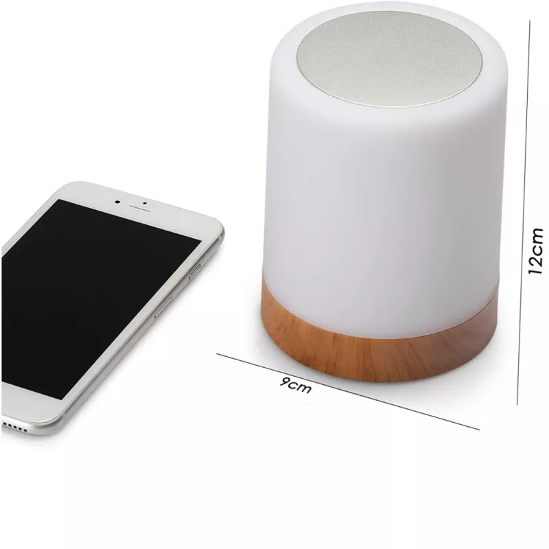 Stalinė lempa Techly I-LED TOUCH 1.6 W balta LED jutiklinis valdymas