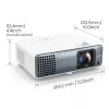 BenQ TK710STi trumpojo nuotolio projektorius 3200 ANSI liumenų DLP UHD 4K (3840x2160) 3D juoda, balta