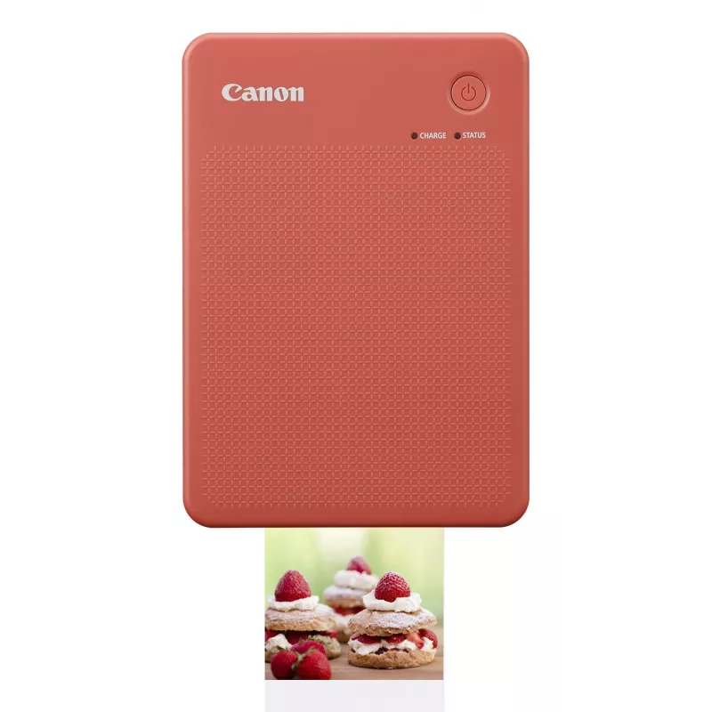“Canon SELPHY QX20 RD” nuotraukų spausdintuvas, dažų sublimacija, 287 x 287 DPI, 7,2x8,5 cm (2,8 inch x 3,3 inch), “Wi-Fi”