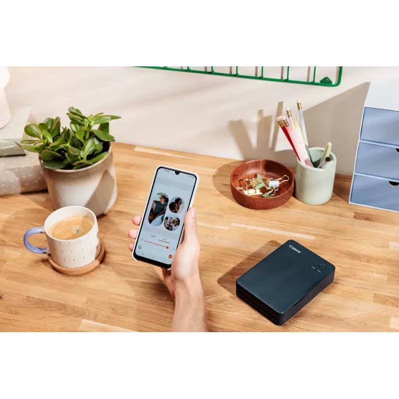 Canon SELPHY QX20 WH nuotraukų spausdintuvas Dažų sublimacija 287 x 287 DPI 2,8 col. x 3,3 col. (7,2x8,5 cm) Wi-Fi