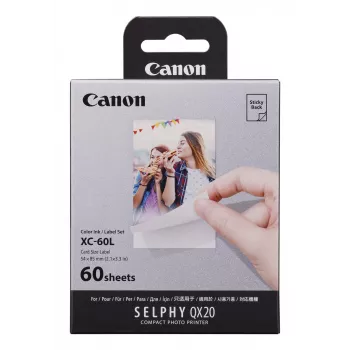 Canon XC-60L, dažų sublimacija, 5.4x8.5 cm, 60 vnt.