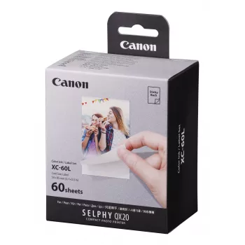 Canon XC-60L, dažų sublimacija, 5.4x8.5 cm, 60 vnt.