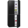 Gorenje G600 NRM818EMB šaldytuvas-šaldiklis, laisvai pastatomas 427 L juodas