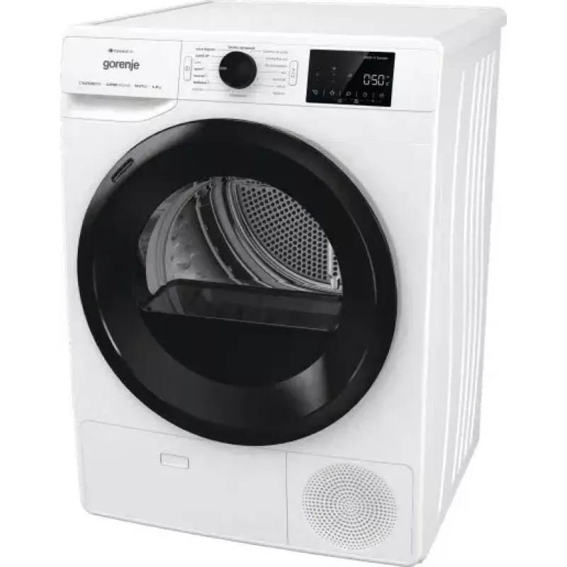 Džiovyklė Gorenje DPNE83GNLWIFI/PL, 8 kg, šilumos siurblys, WiFi, A+++ energijos klasė, balta