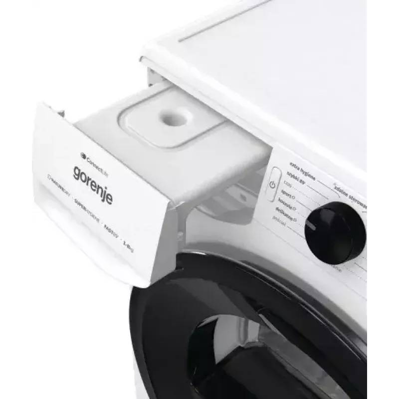 Džiovyklė Gorenje DPNE83GNLWIFI/PL, 8 kg, šilumos siurblys, WiFi, A+++ energijos klasė, balta