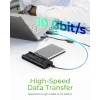 ICY BOX IB-180MS-C31 USB 3.2 Gen 2 (3.1 Gen 1) Type-C Juoda