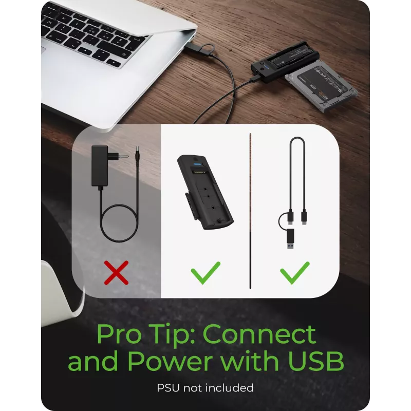 ICY BOX IB-180MS-C31 USB 3.2 Gen 2 (3.1 Gen 1) Type-C Juoda