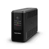Nepertraukiamo maitinimo šaltinis CYBERPOWER UT650EG, linijinės sąveikos UPS, 0,65 kVA (360 W), 3 x F tipo išvadai, AVR, sinusinė bangos forma