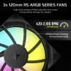 CORSAIR procesoriaus aušintuvas - Nautilus 360 Rs ArGB skysčio aušintuvas