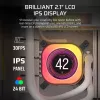 Viską viename skysčio aušintuvas Corsair iCUE LINK TITAN 240 RX LCD 12 cm Baltas