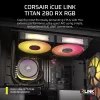 CORSAIR CPU aušintuvas - Icue Link Titan 280 Rx RGB Aio skysčio aušintuvas