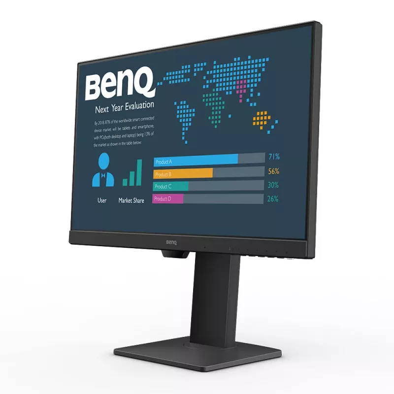 BenQ BL2486TC kompiuterio monitorius 60,5 cm (23,8 colio) 1920 x 1080 pikselių Full HD juodas