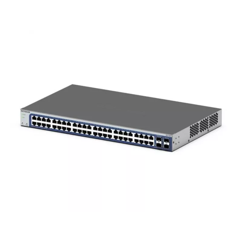 NETGEAR GS748Tv6 valdomas L2/L3/L4 Gigabit Ethernet (10/100/1000) juodas, pilkas
