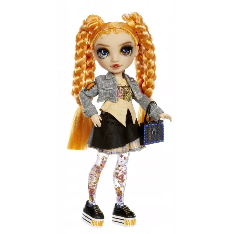 Rainbow High Sparkle & Shine mados lėlės – Clementine (oranžinė)