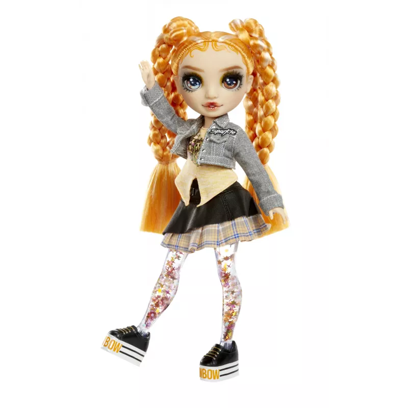 Rainbow High Sparkle & Shine mados lėlės – Clementine (oranžinė)