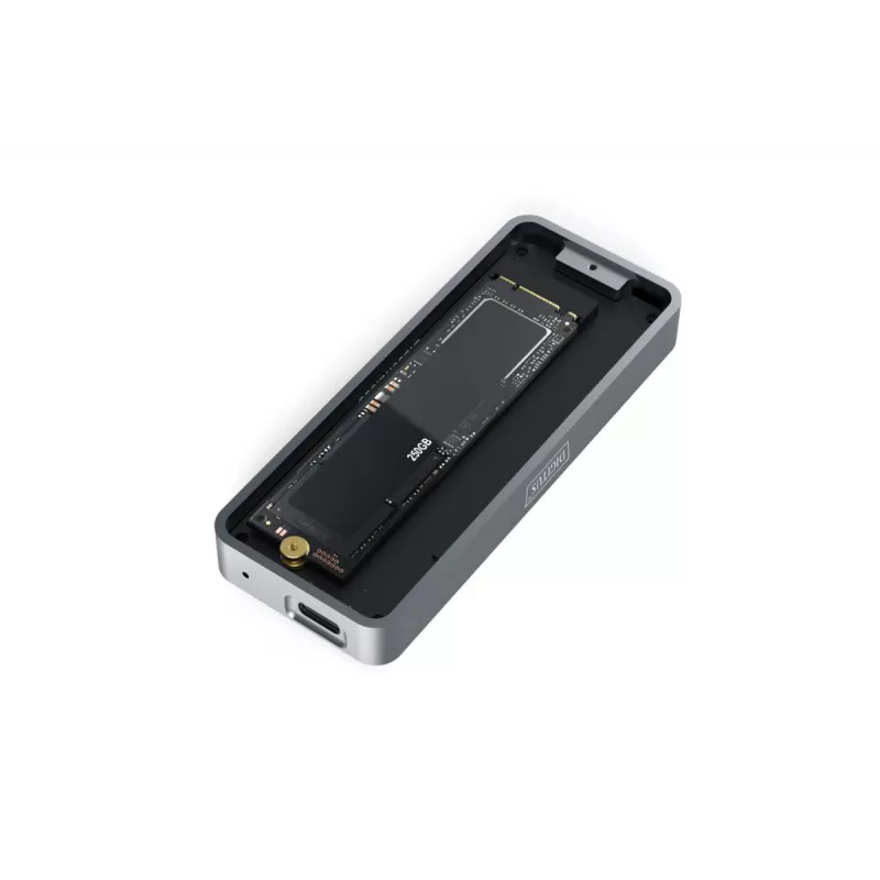 DIGITUS USB standžiojo disko korpusas - NVMe 20 Gbps USB 3.2 Gen 2x2 aliuminis be įrankių