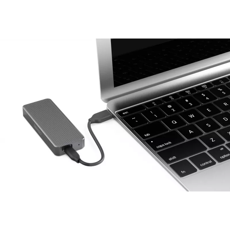 DIGITUS USB standžiojo disko korpusas - NVMe 20 Gbps USB 3.2 Gen 2x2 aliuminis be įrankių
