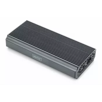 Digitus USB M.2 kietojo disko korpusas SSD išorinis NVMe 40Gbps USB 4.0 aliuminis be įrankių DA-71158