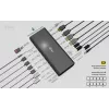 i-tec Universal 6x 4K/60Hz ekrano prijungimo stotelė + Power Delivery 140W